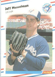 1988 Fleer Baseball Cards      121     Jeff Musselman